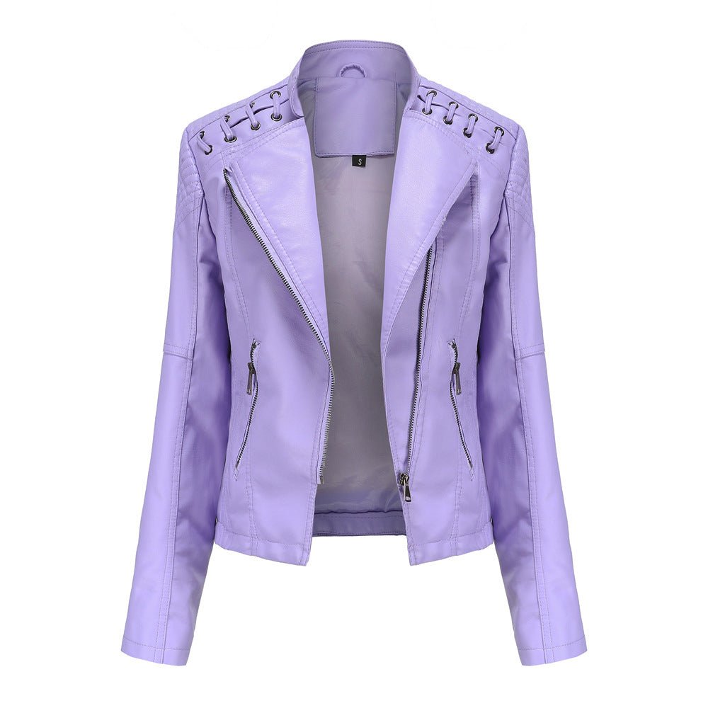 Eléonore - Veste en cuir