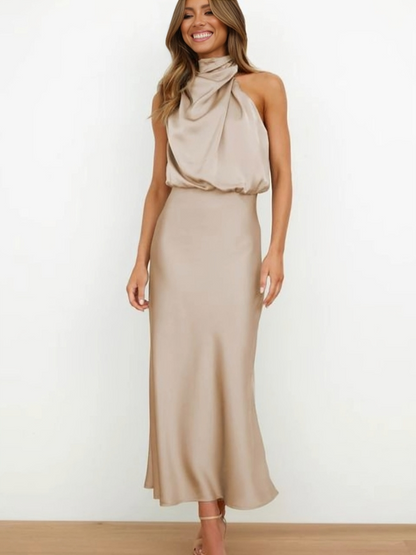 Vestido | Robe en satin