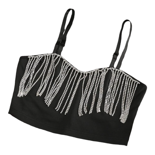 Vinya Crop Top | Sexy, élégant et festif