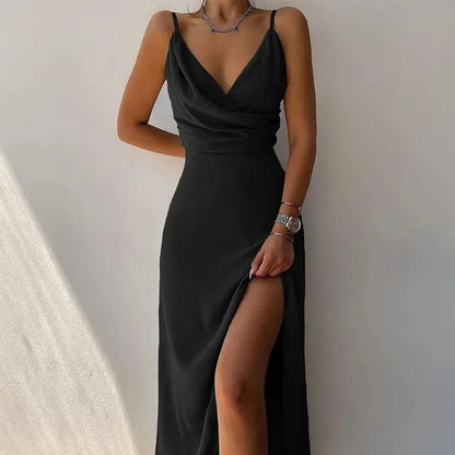 Robe trapèze - Couleur unie - Mousseline - Parfaite pour l'été