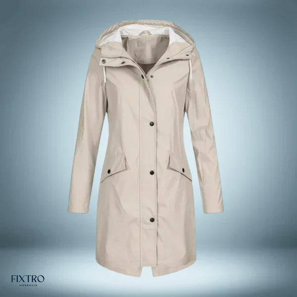 Aquaseh - parka de pluie en bleu