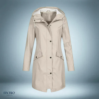 Aquaseh - parka de pluie en bleu