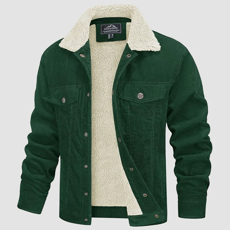 Peter - veste en velours côtelé pour hommes
