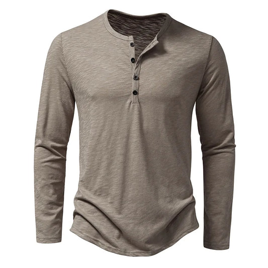 Yannick Bloes | Chemisier Henley pour hommes