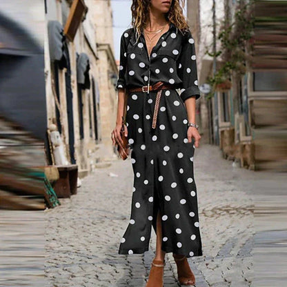 Freja - Robe mode à pois