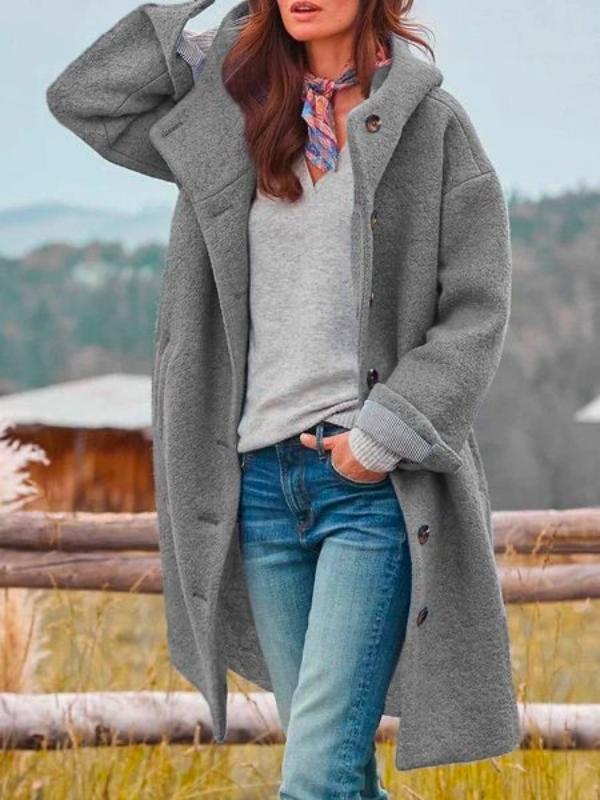 Veronica - veste en tweed longue et élégante