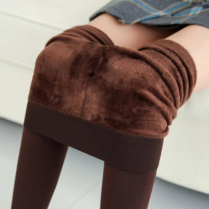 Nana - Leggings vibrants et duveteux pour femmes