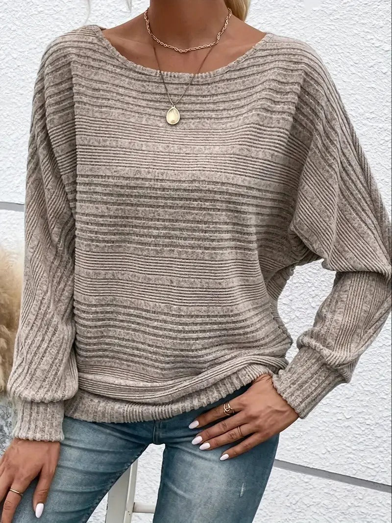 Dianalin | Pull à manches longues pour femmes | Col rond