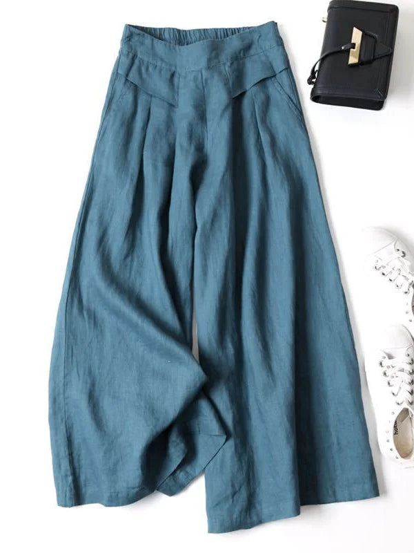 Pantalon à jambes larges pour femmes