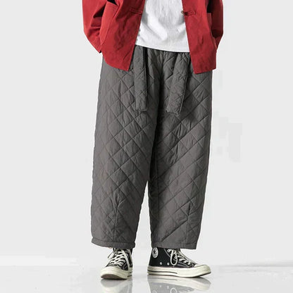 Juris- Pantalon de survêtement thermique matelassé épais