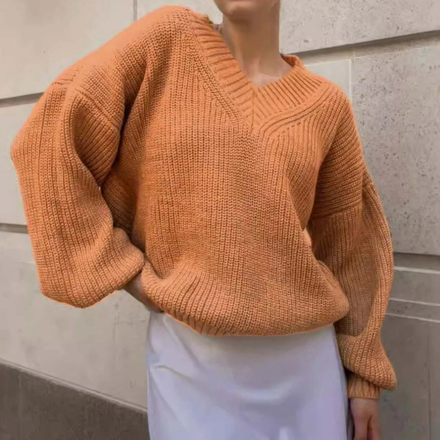 Elaine - Pull Femme Décontracté