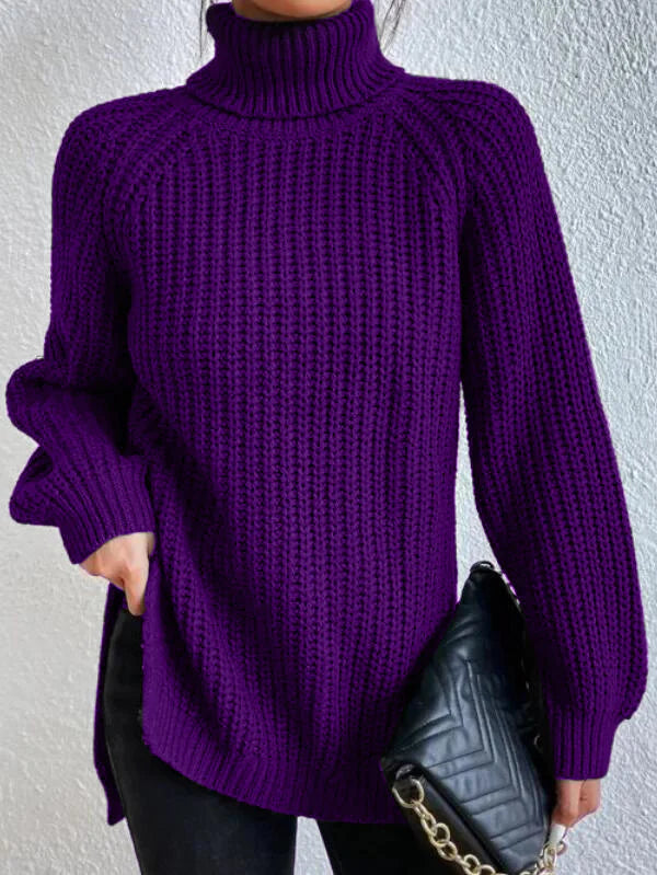 Kaiya | Pull chaud à col roulé pour femme