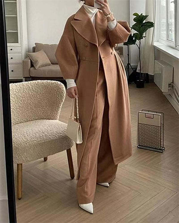 Manteau Vintage avec Manches Lanternes | Clara - Elégant et Stylé