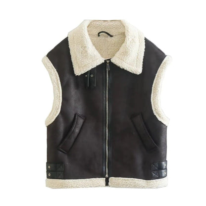 Liana Leather Bodywarmer | Stylish & Comfy
