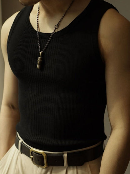 Old Money | Débardeur en maille