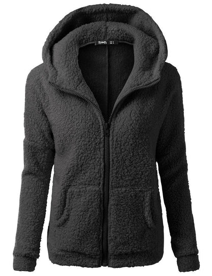 Hannah Soft Fleece Cardigan | Nice & Warm & Versatile