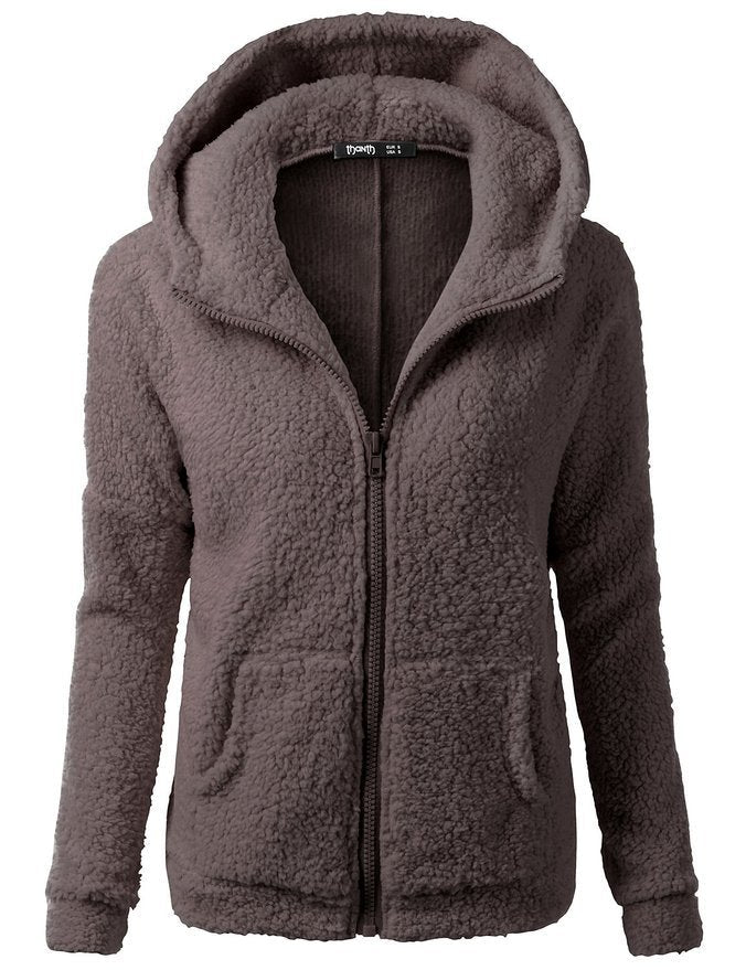 Hannah Soft Fleece Cardigan | Nice & Warm & Versatile