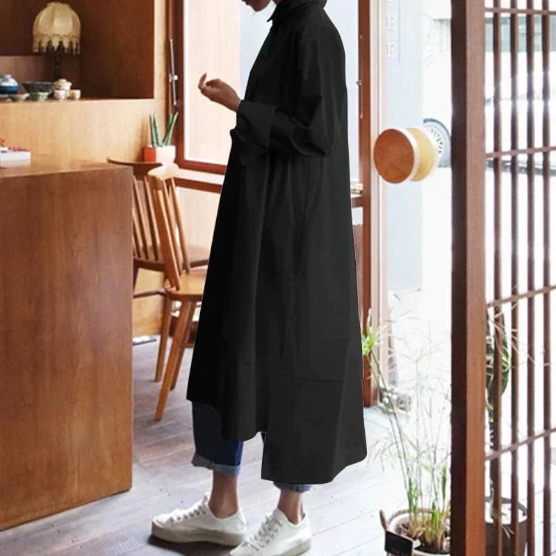 Maeve - Robe chemise surdimensionnée