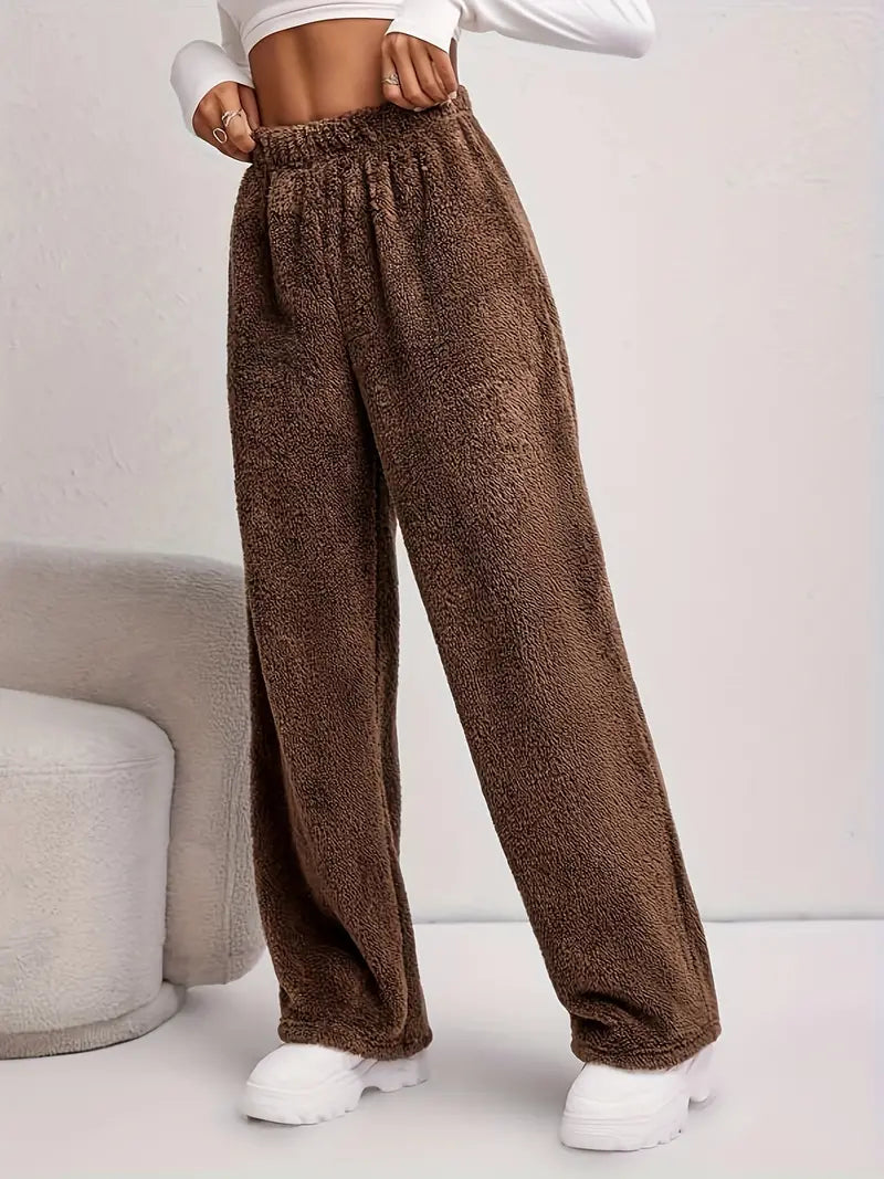 Elena - Pantalon en Fleece Décontracté pour Femmes