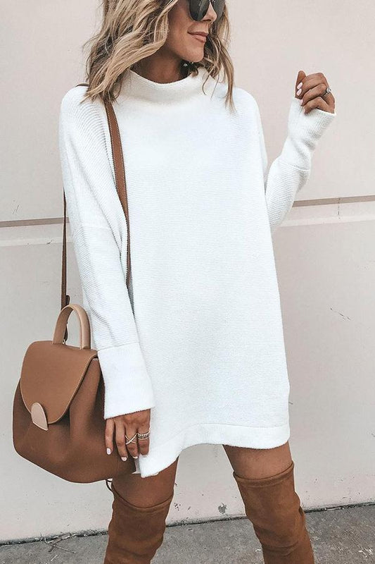 Walja | Robe pull décontractée à col montant