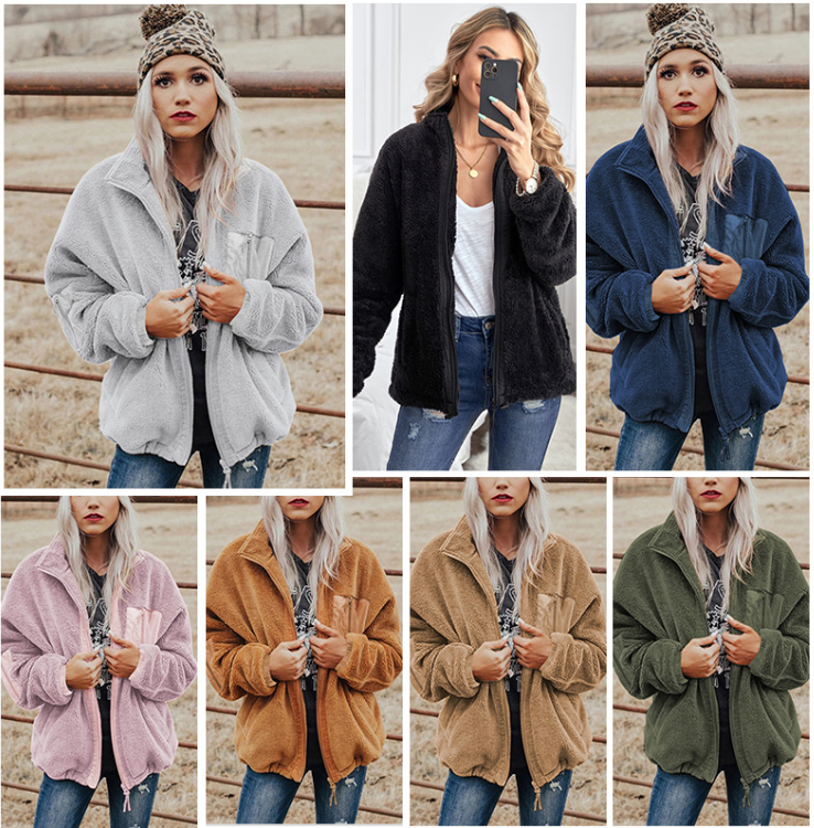Veste ample et chaude pour femmes