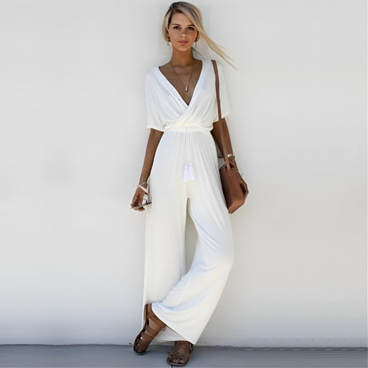 Jolène - Jolijn Combinaison Boho Col V profond