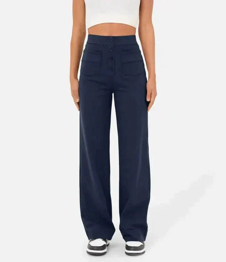pantalon évasé chic pour femmes
