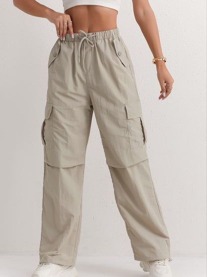 Solène - Pantalon Cargo Rose Stylé et Confortable pour Femmes