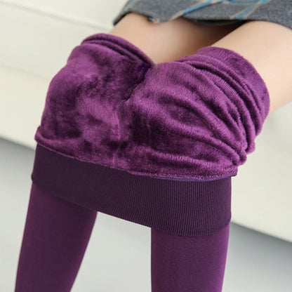 Nana - Leggings vibrants et duveteux pour femmes