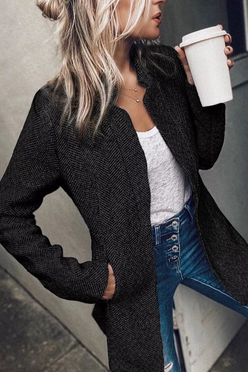 Valina Jacket | Veste en tweed pour femme