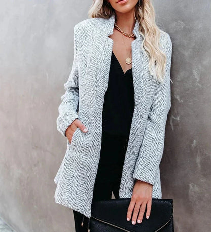 Valina Jacket | Veste en tweed pour femme