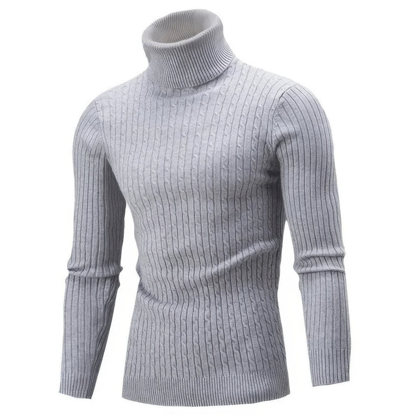 Curtis - Pull à col roulé pour homme