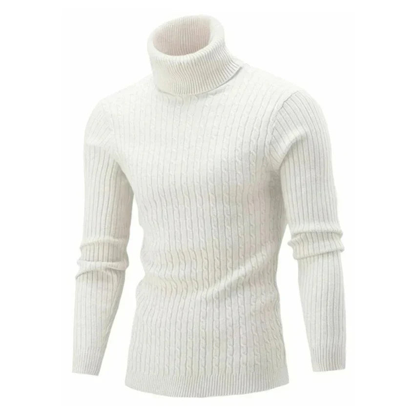 Curtis - Pull à col roulé pour homme