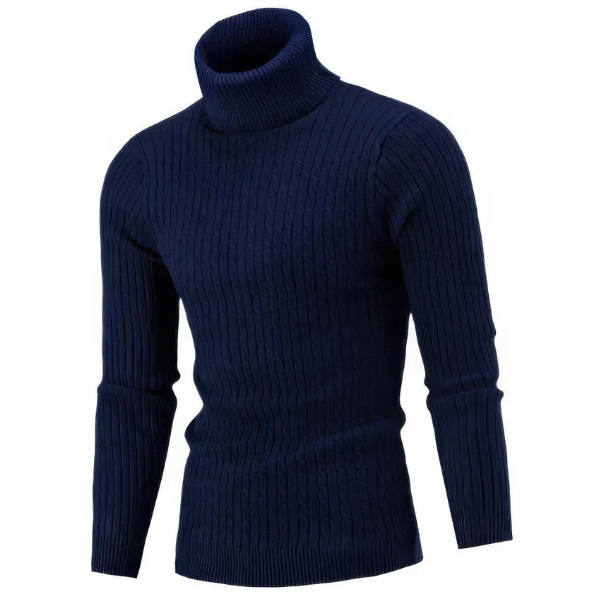 Curtis - Pull à col roulé pour homme