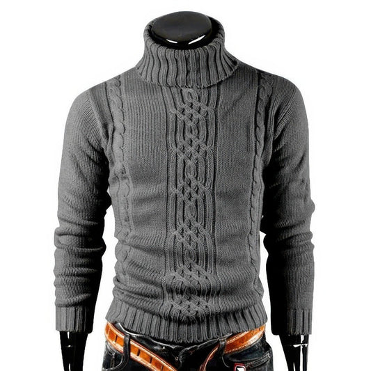 Curtis - Pull à col roulé pour homme