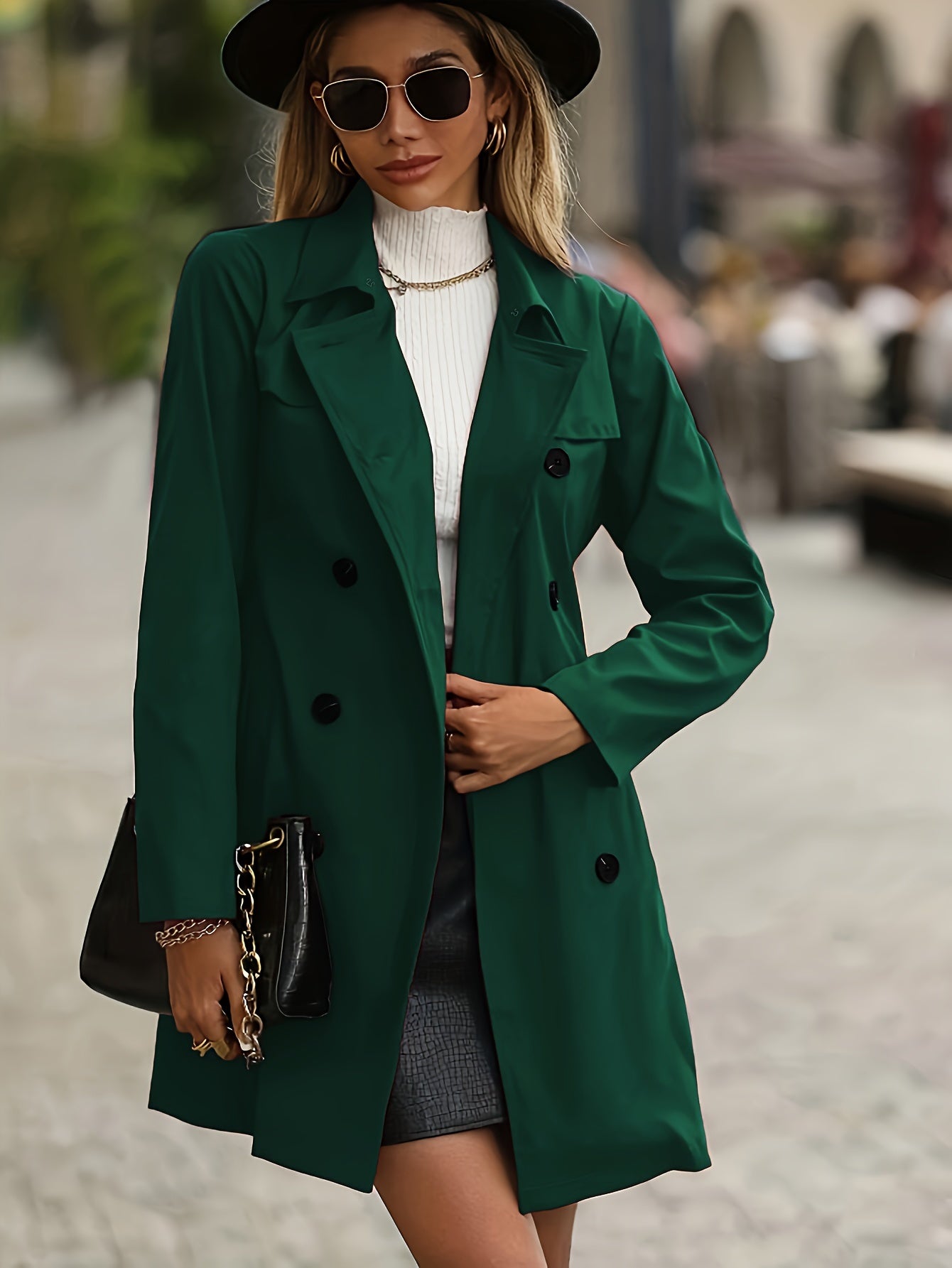 Trench-coat d'hiver stylé pour femmes - Myrthe