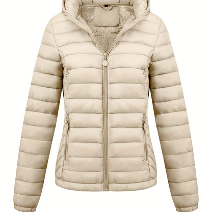Lara | Veste à capuche matelassée