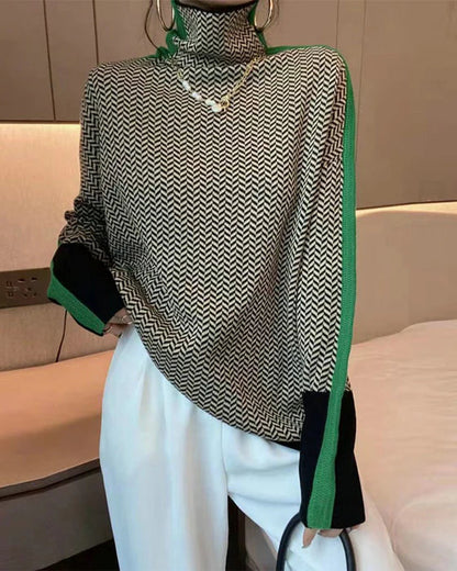 Tara | Pull Femme à Col Roulé Élégant et Confortable