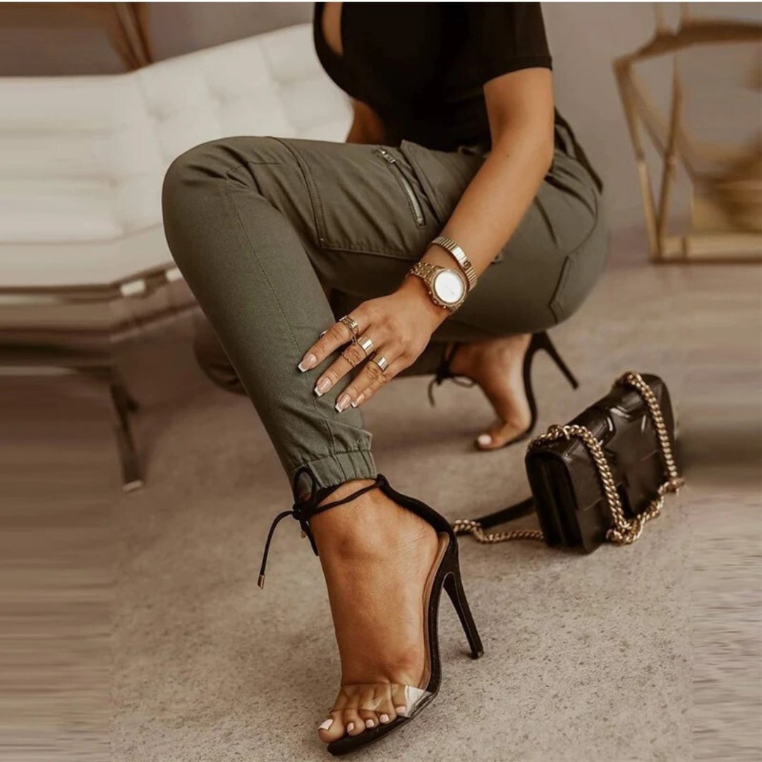 Pantalon cargo femmes | 1+1 GRATUIT