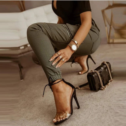 Pantalon cargo femmes | 1+1 GRATUIT