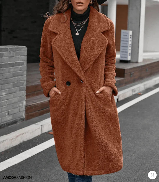 Eden - manteau d'hiver en peluche