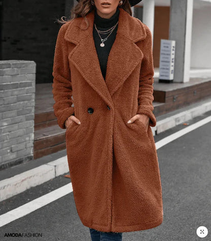 Eden - manteau d'hiver en peluche