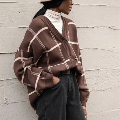 Romy Retro Cardigan | Une tenue décontractée et confortable