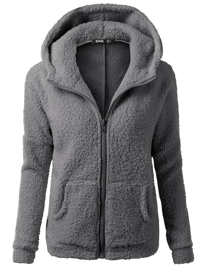 Hannah Soft Fleece Cardigan | Nice & Warm & Versatile