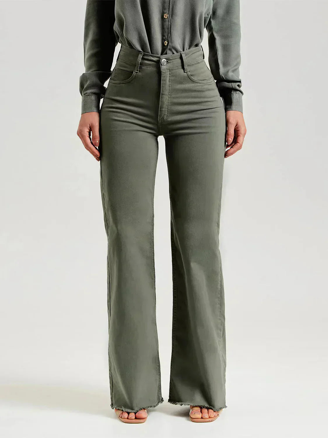 pantalons évasés pour femmes