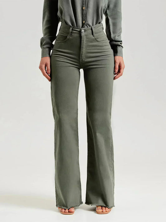 pantalons évasés pour femmes
