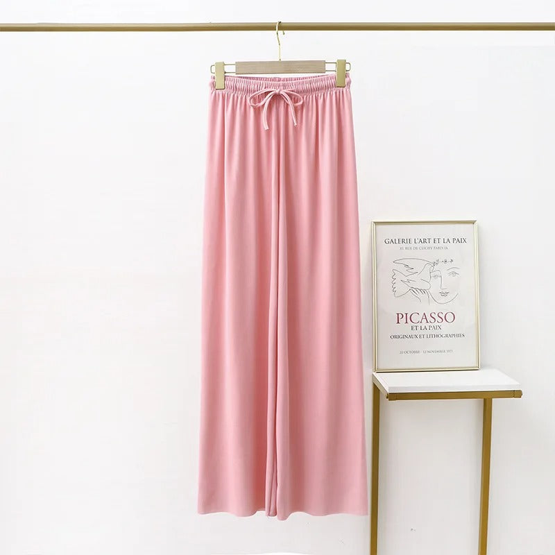 pantalon en tricot souple