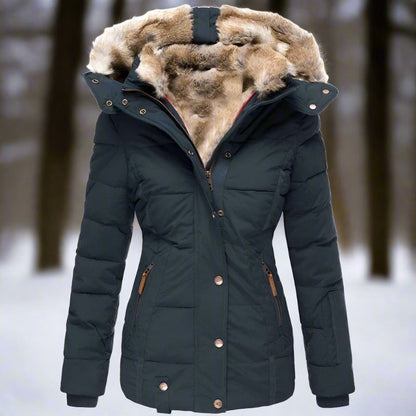 Eva | Veste d'hiver de haute qualité doublée de fausse