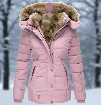 Eva | Veste d'hiver de haute qualité doublée de fausse