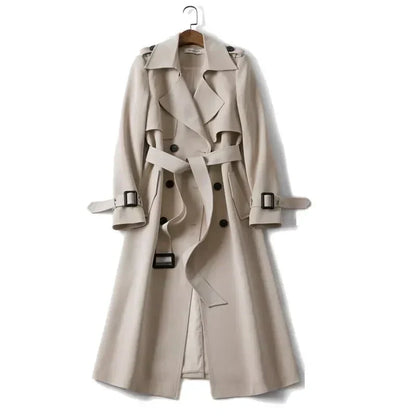 Fayra | Trench-coat élégant à manches longues